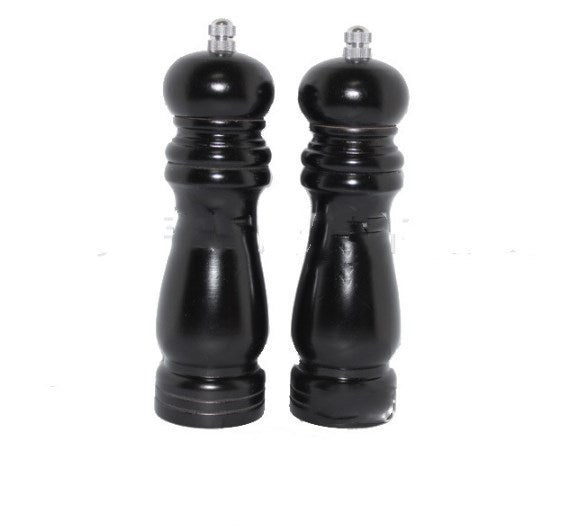 Wooden pepper mill