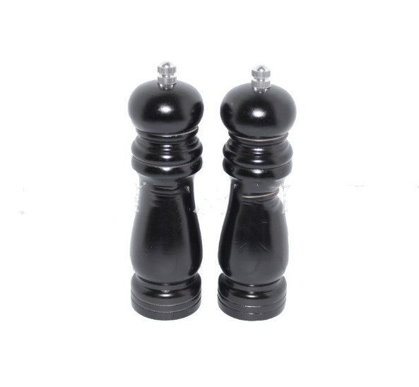 Wooden pepper mill