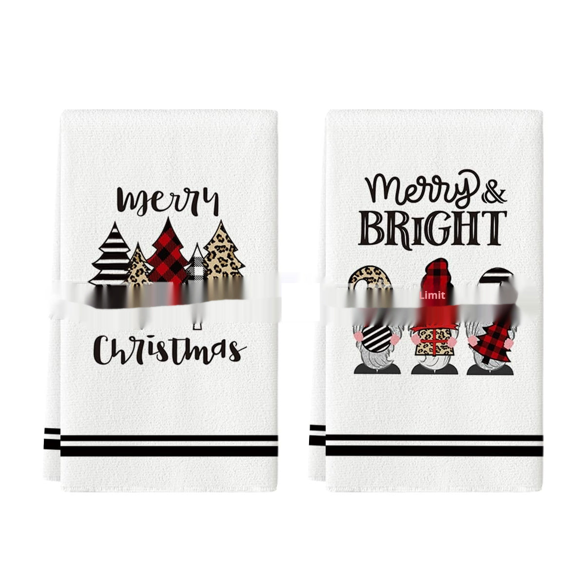 Christmas Tea Towels Set