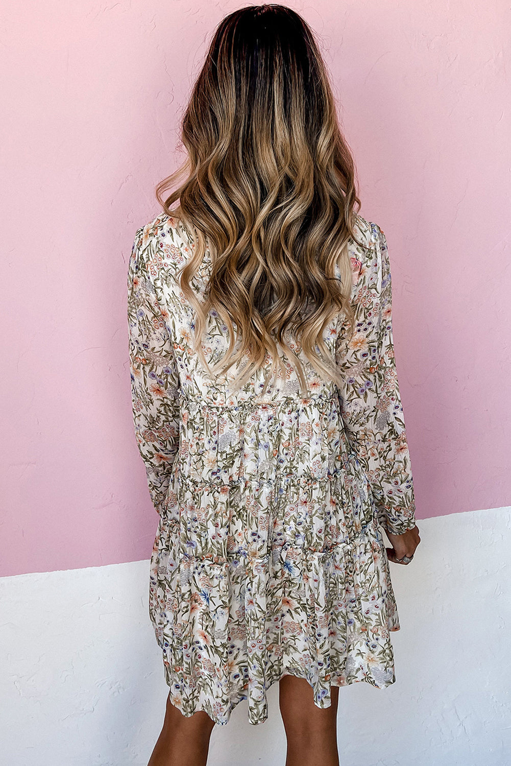 The Wren Floral Mini Dress
