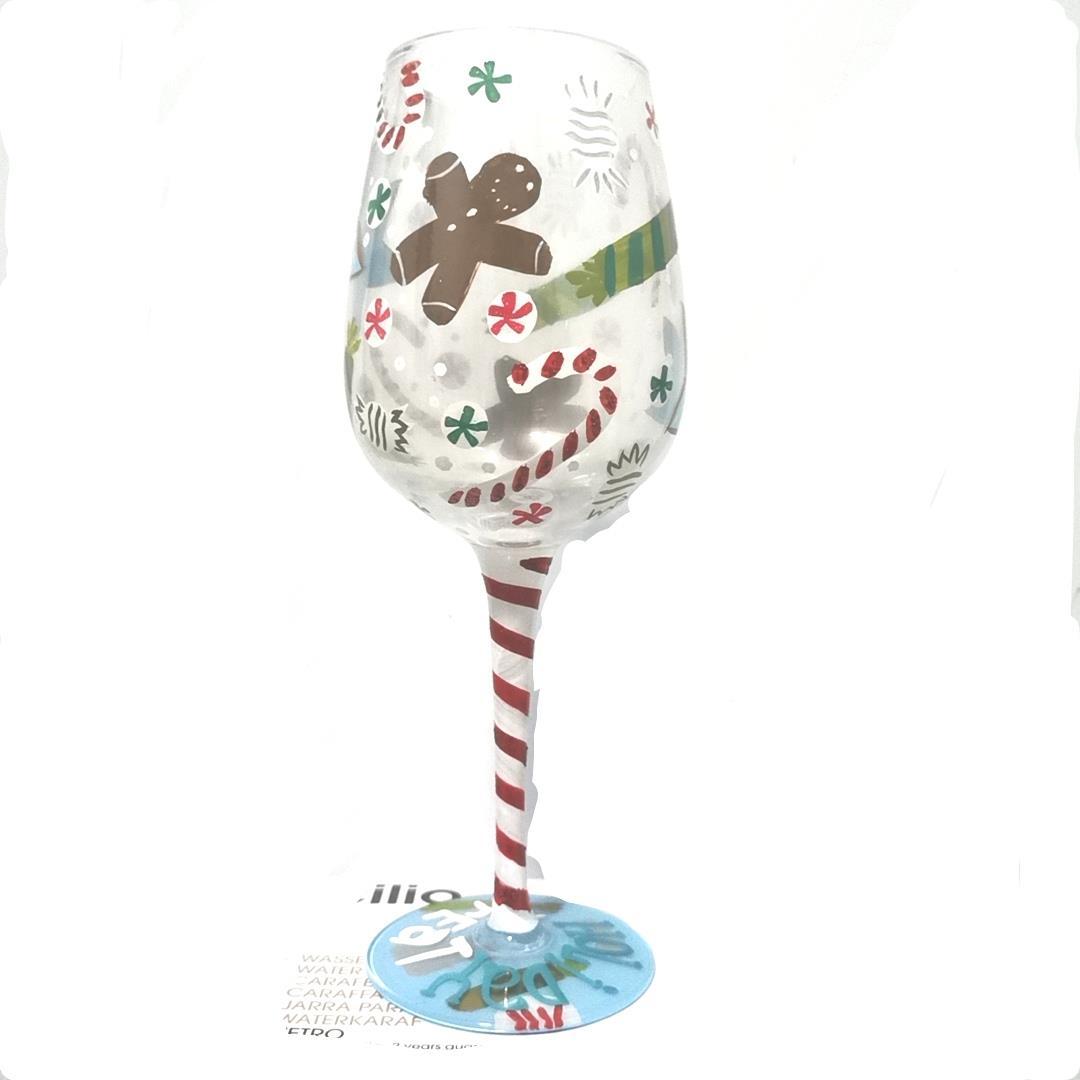 Hand-painted Crystal Wine Glasses Goblets