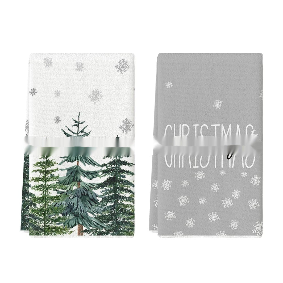 Christmas Tea Towels Set