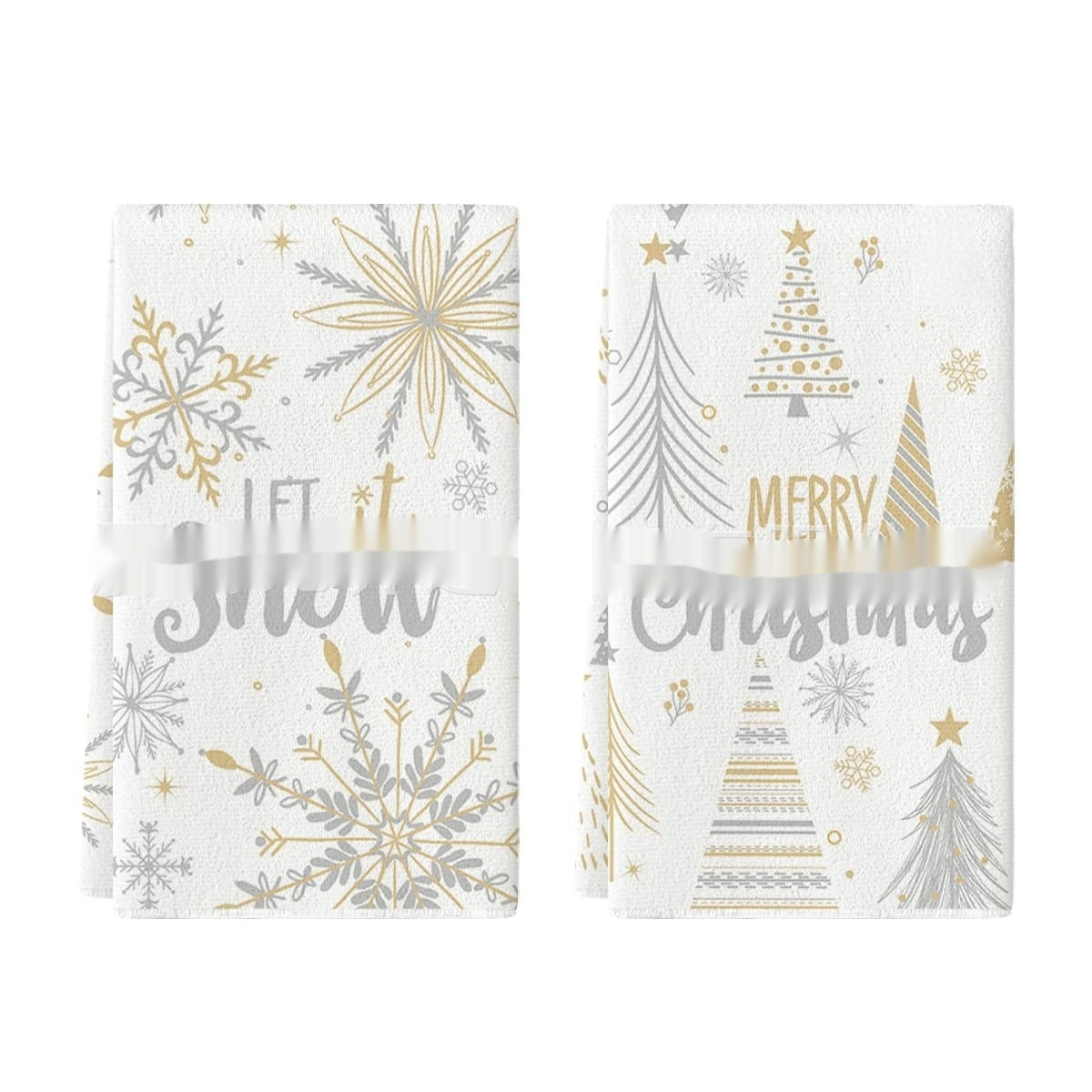 Christmas Tea Towels Set