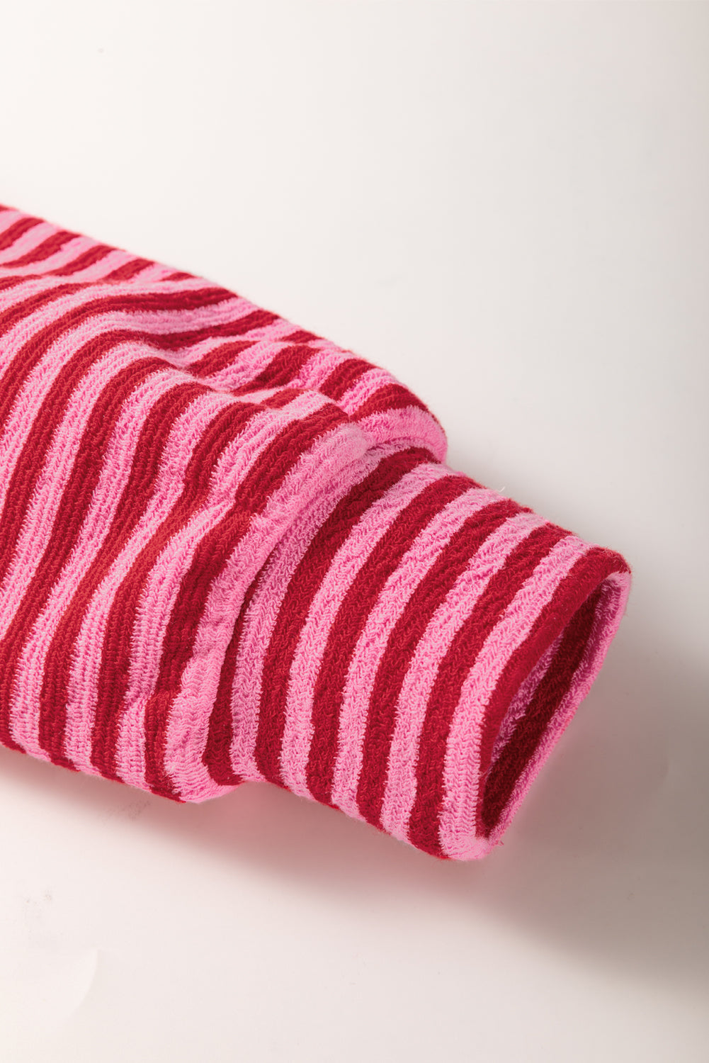 Piper Top Pink Flower Stripe