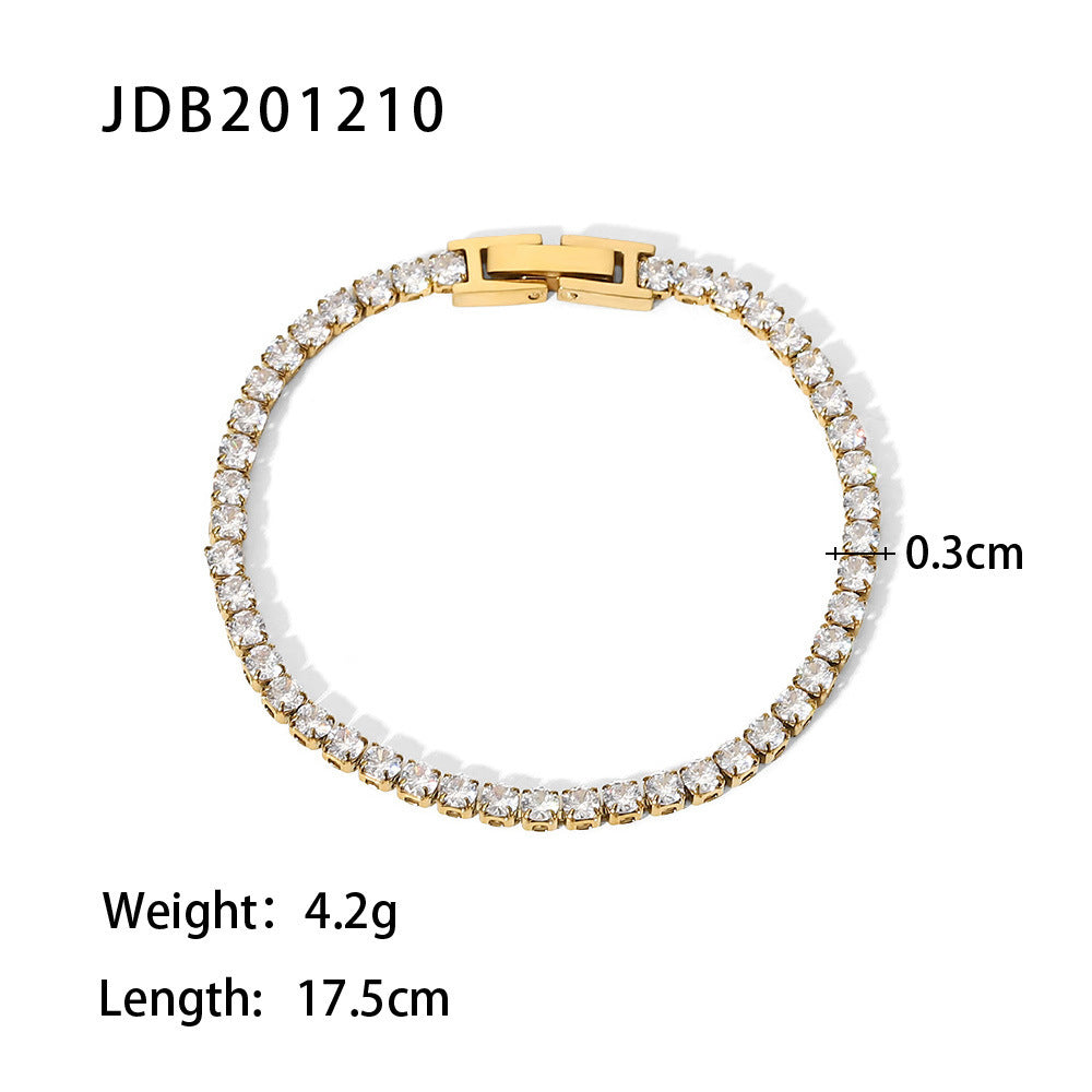 European And American Stainless Steel Bracelet For Women