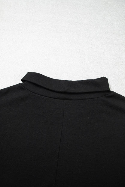 High Neck Long Sleeve Top