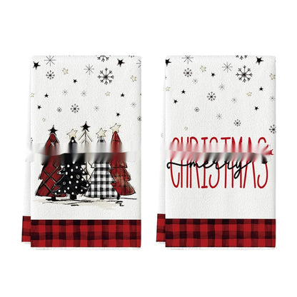 Christmas Tea Towels Set