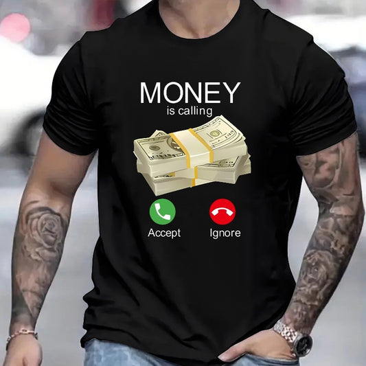 Money Is Summoning Printed T-Shirt