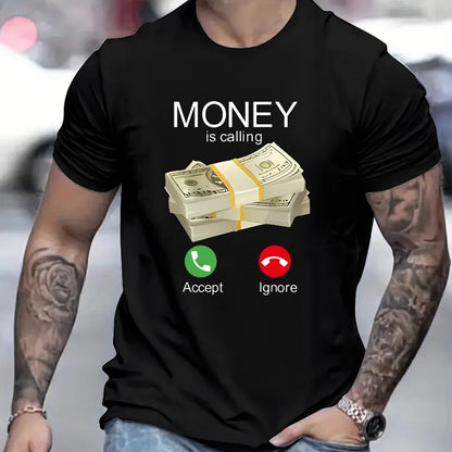 Money Is Summoning Printed T-Shirt