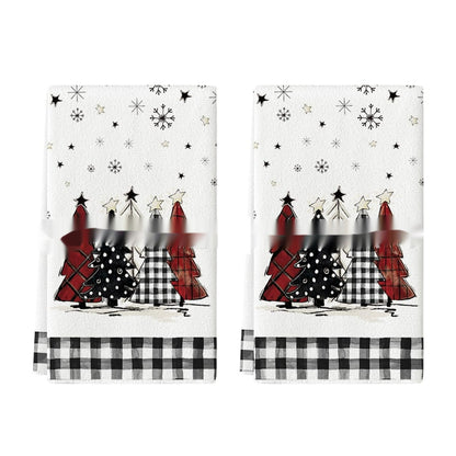 Christmas Tea Towels Set