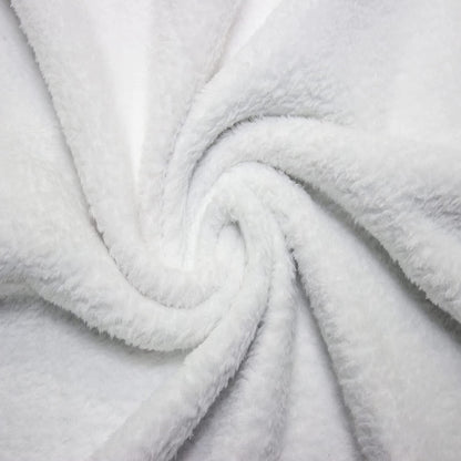 Christmas Holiday Reindeer Snowflake Print Flannel Winter Warm Sofa Decorative Blanket