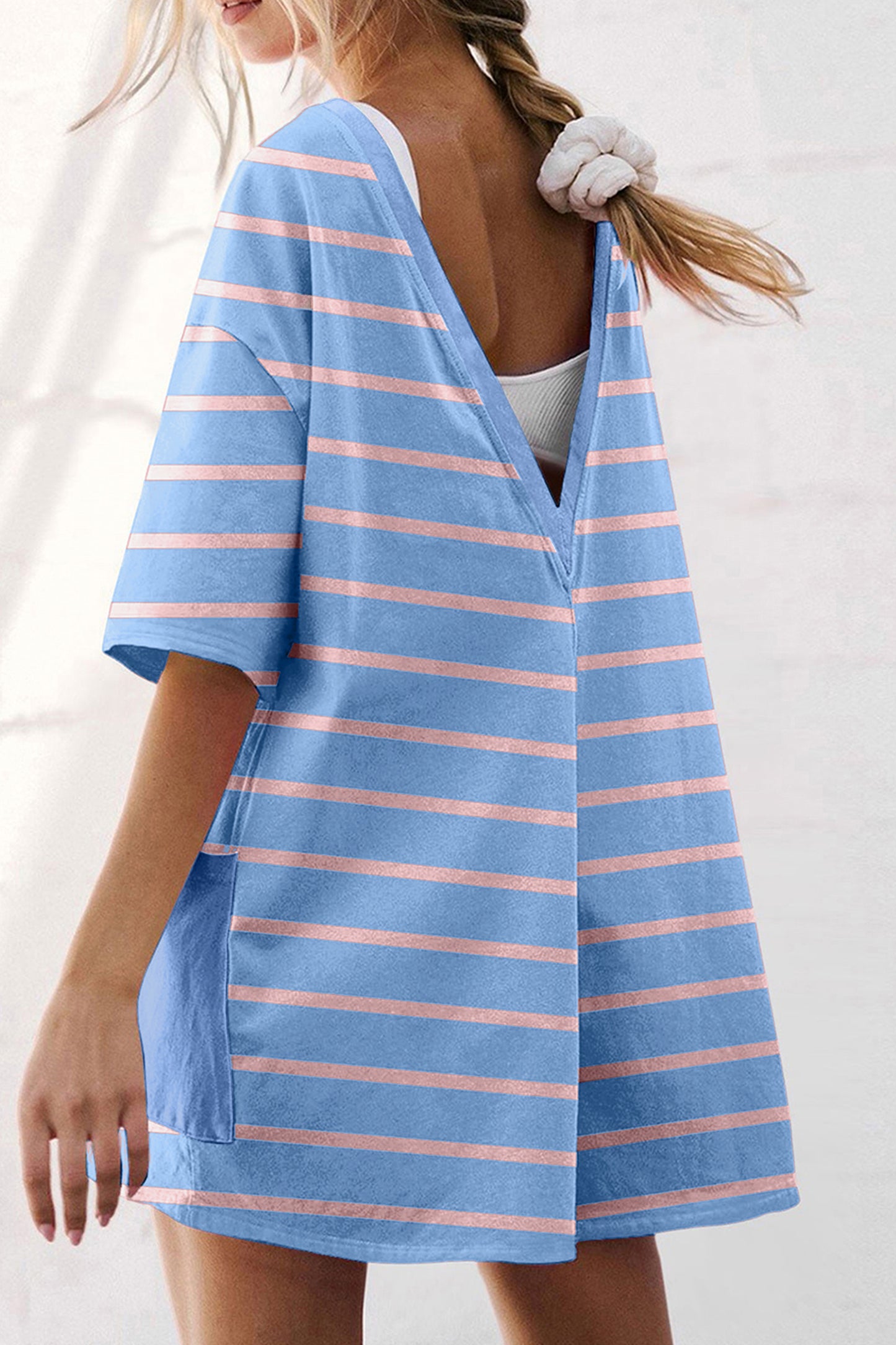 Sky Blue Romper