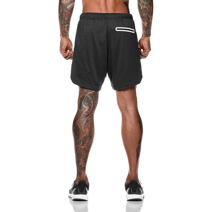 Double Layer Gym Running Short