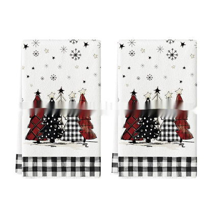 Christmas Tea Towels Set