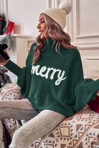 Green Merry Sweater