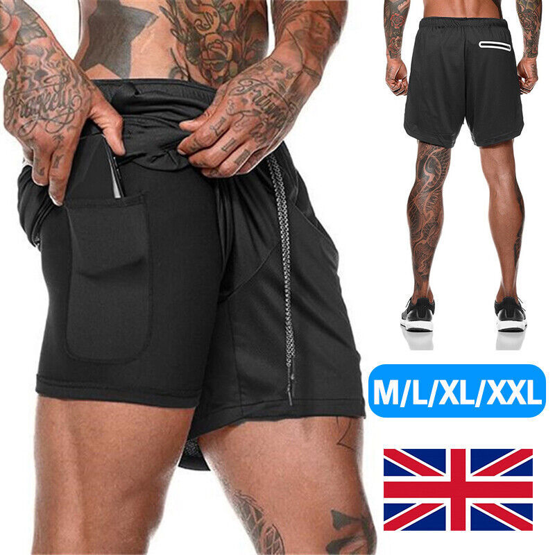 Double Layer Gym Running Short