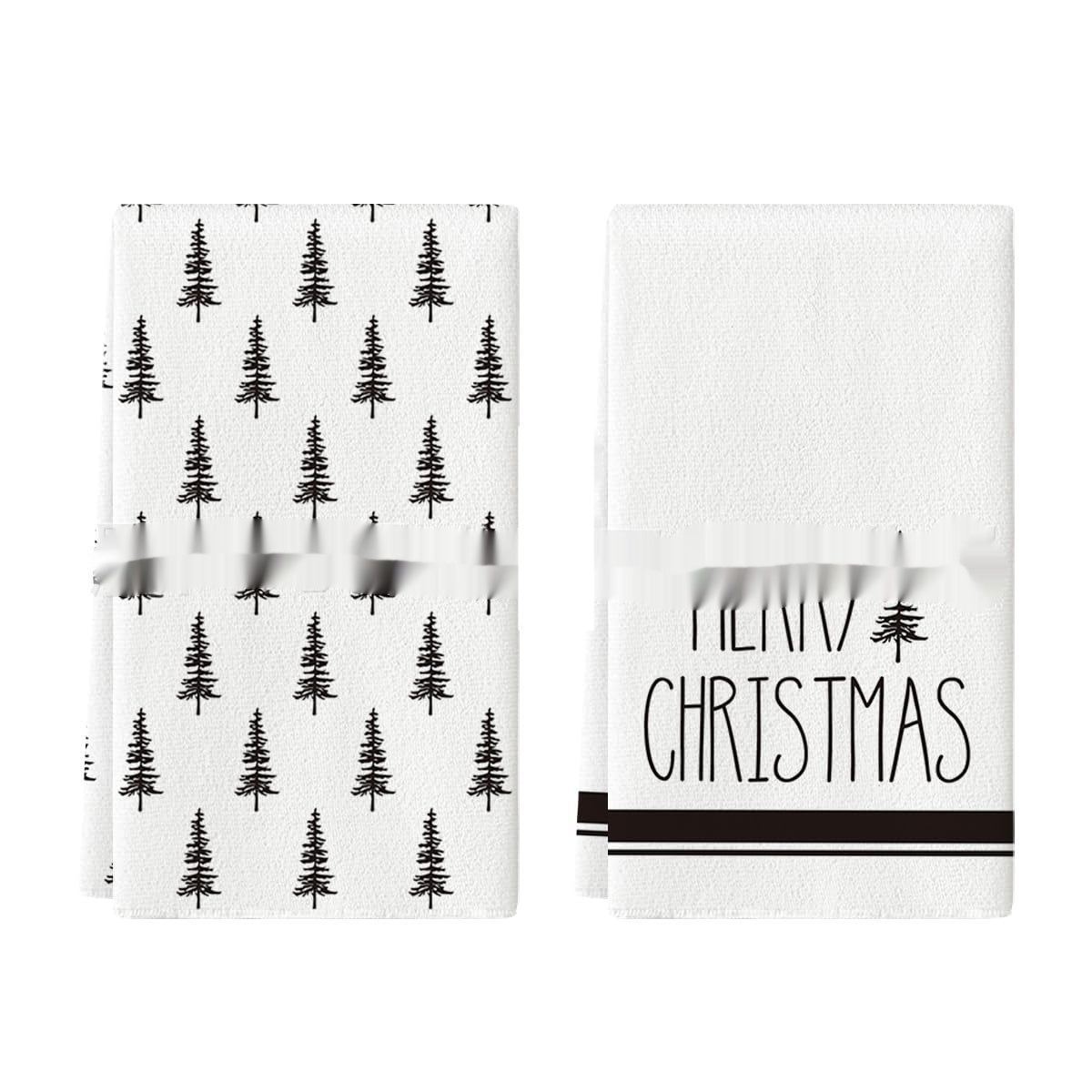 Christmas Tea Towels Set