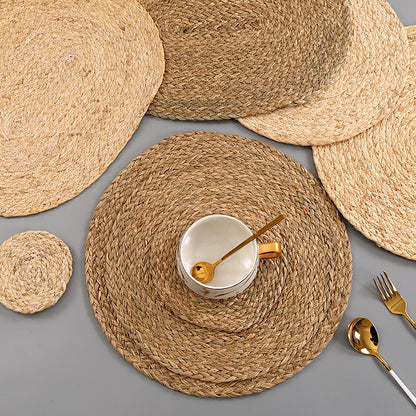 Handmade Round Insulation pads Table Mats Pads