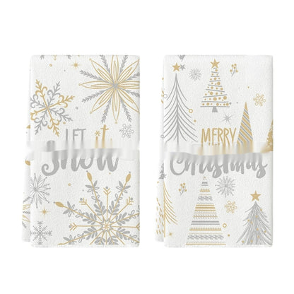 Christmas Tea Towels Set