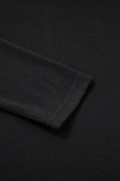 High Neck Long Sleeve Top