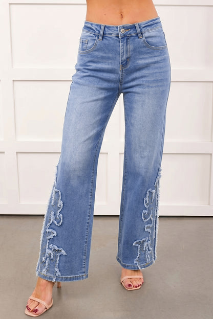 Ashleigh Bue Embroidered Jean