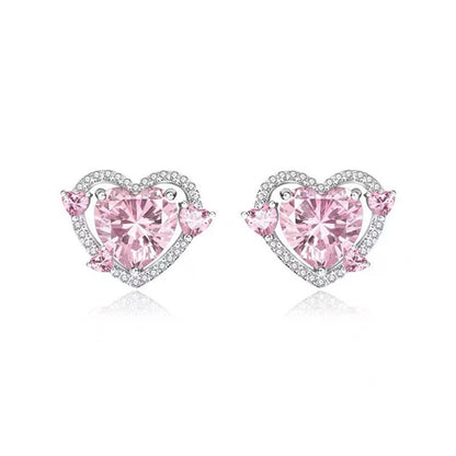 Guardian Heart Trendy Stud Earrings For Women