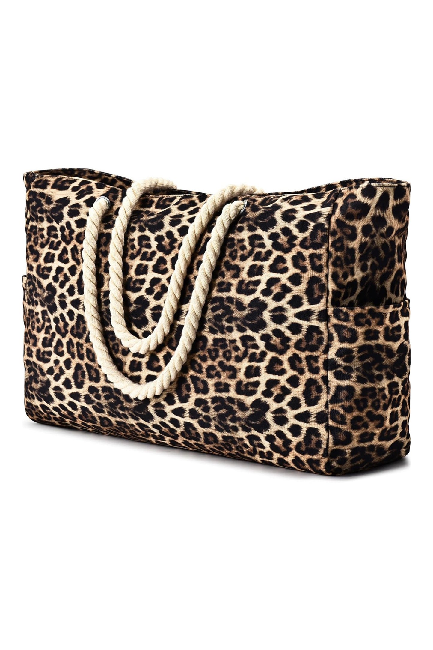 Leopard Print Tote Bag