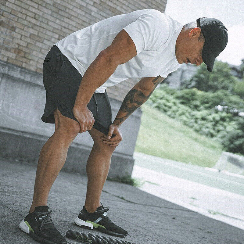 Double Layer Gym Running Short