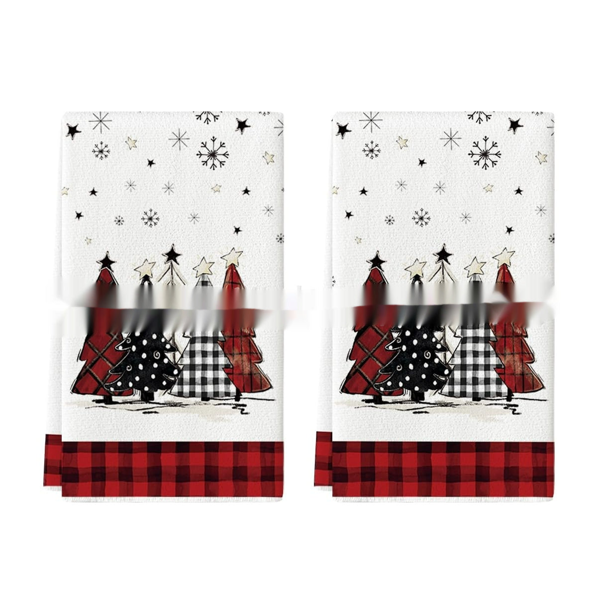 Christmas Tea Towels Set