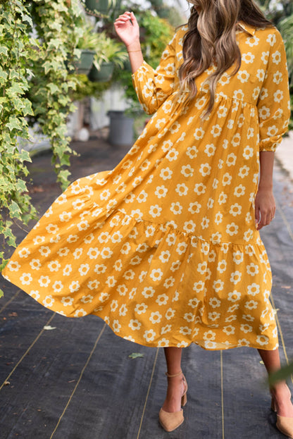 The Sunny Floral Maxi Dress