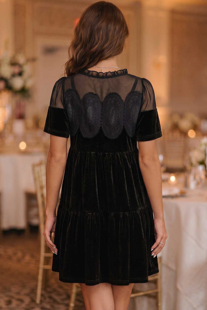 The Deb Velvet Mini Dress