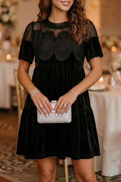 The Deb Velvet Mini Dress