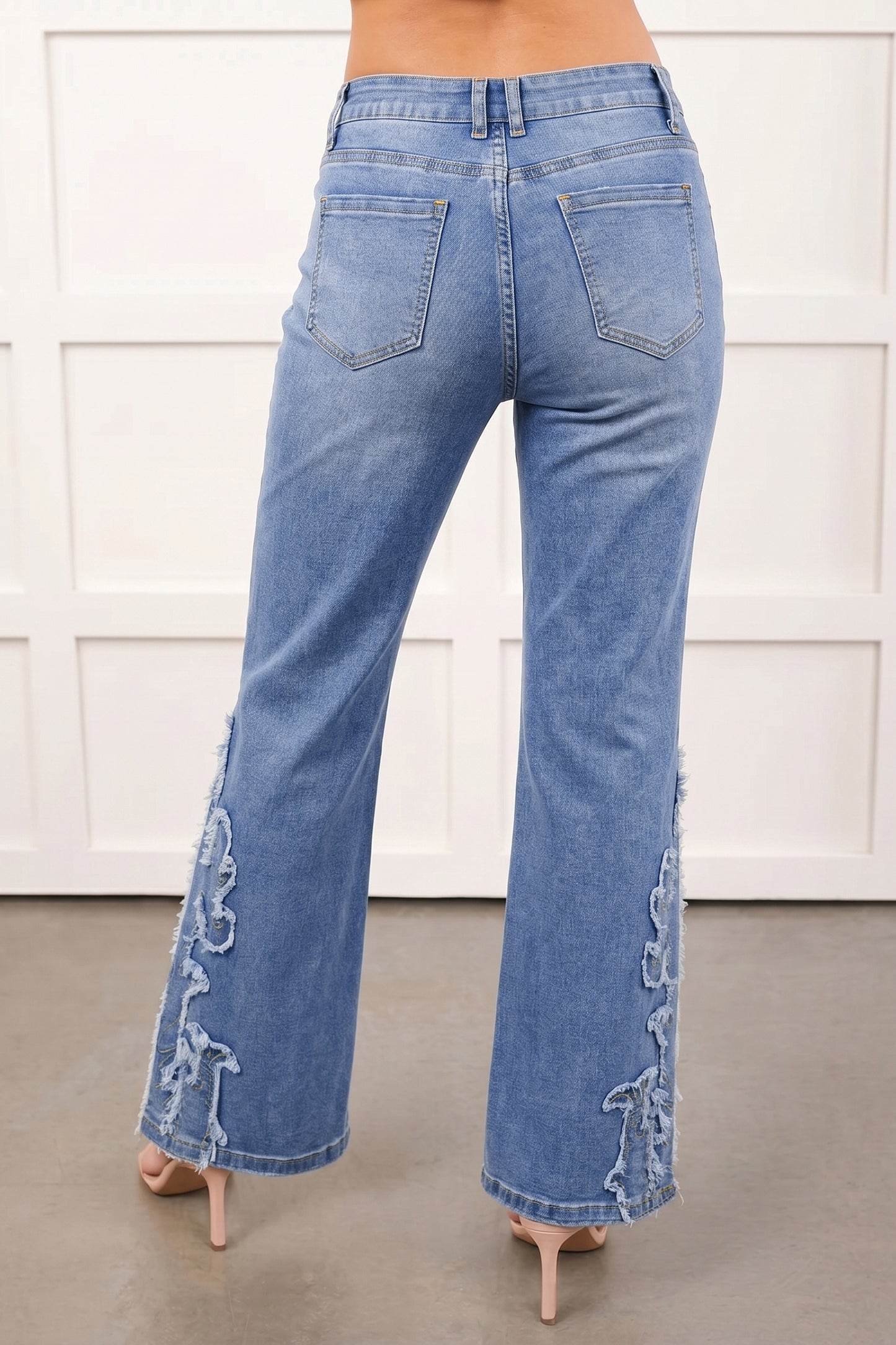 Ashleigh Bue Embroidered Jean