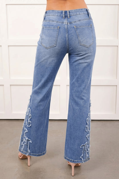 Ashleigh Bue Embroidered Jean