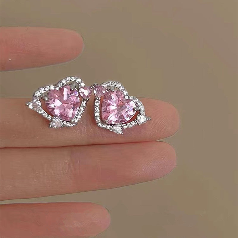 Guardian Heart Trendy Stud Earrings For Women