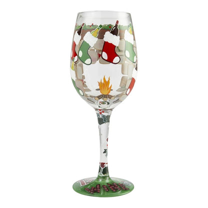 Hand-painted Crystal Wine Glasses Goblets
